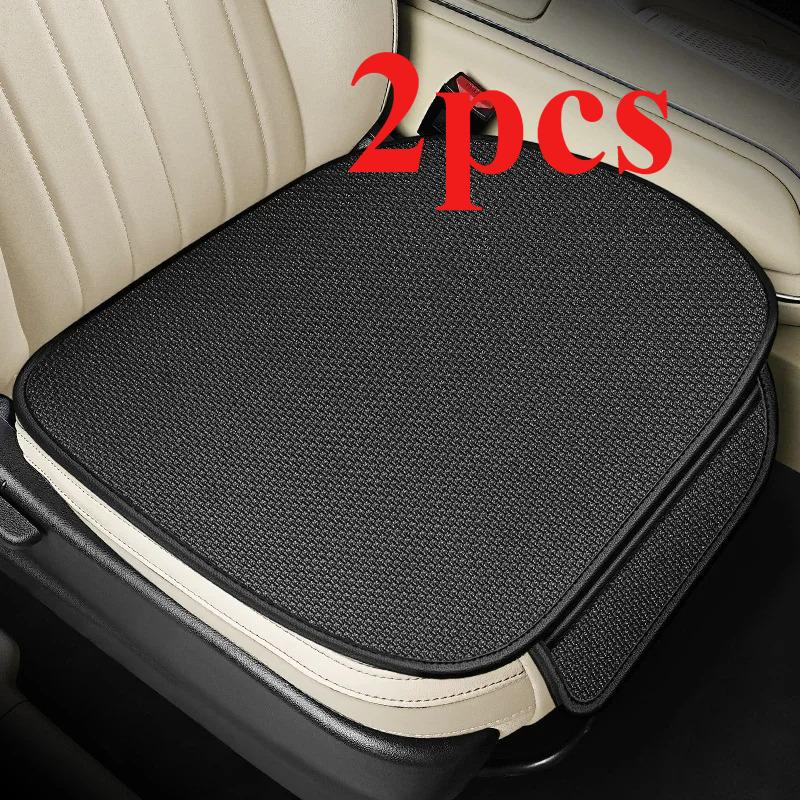 

Two car interior accessories: breathable ice silk anti-slip car seat cushion front pads Polyester&Spring And Summer&Basic Function