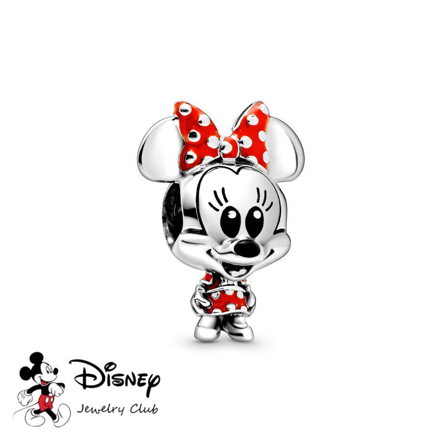 Brandneue MINISO Charms Perlen Komponenten Do It Yourself Hohe Qualität Feiner Schmuck Geschenke Minnie Maus Eislaufen Zauberlehrling Mickey Perle