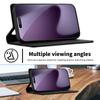 Carbon Fiber PU Leather Wallet Phone Case For iPhone 17 Air 16 15 14 13 12mini 11 XS Pro Max XR SE 8 7 Plus Book Holder Cover