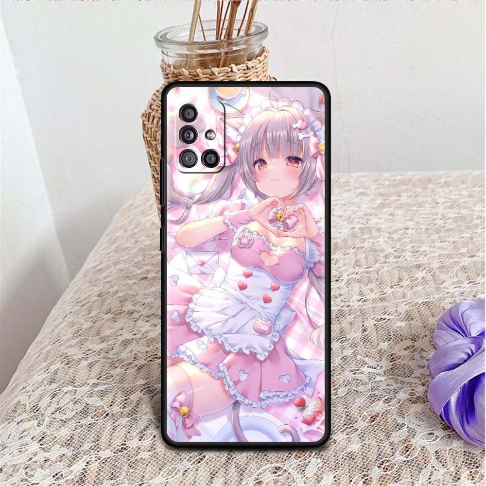 Phone Case For Samsung Galaxy A52 A32 A12 A21s A71 A53 A51 A31 A13 A23 A22 A72 A41 Fundas Back Cover Maid Spice Sexy Girl