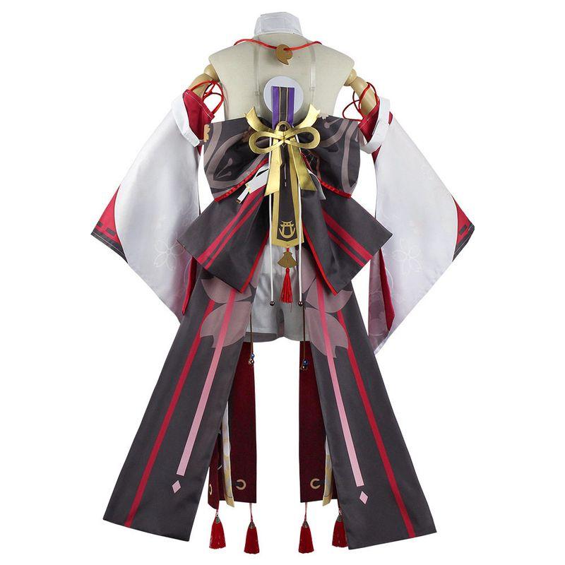 Yae Miko Cosplay Costume Anime Character Game Replica Full Set Yae Miko Cosplay Stage Performance Outfit
