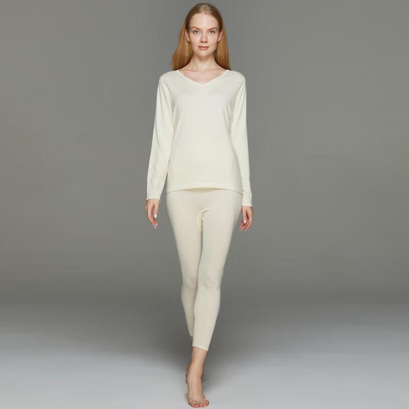 Men's Cashmere Blend V-Neck Thermal Top