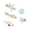Slip Resistant Starfishes Shaped Hair Clip Strong Grip NonSlip Hairpins For Daily Use Outdoor