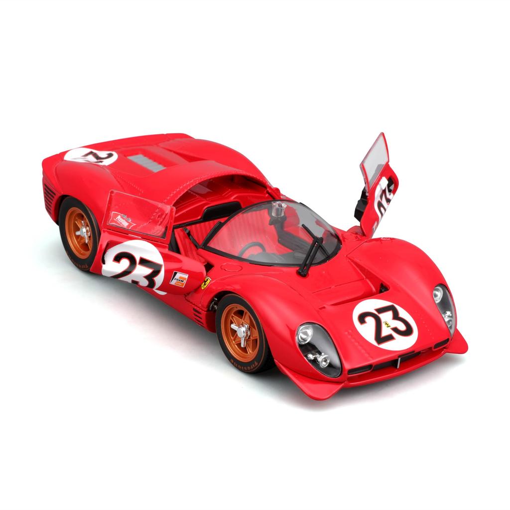 Bburago 1/24 Scale Ferrari 330 P4 Daytona Diecast Model Car (Finished Product) 18-26310