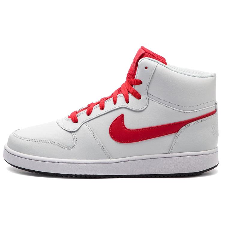 New Nike Ebernon Mid White/Red AQ1773-101