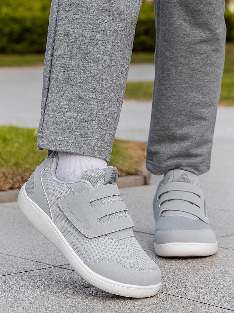 Breathable Wide-Width Fly-Knit Walking Shoes for Elderly Women