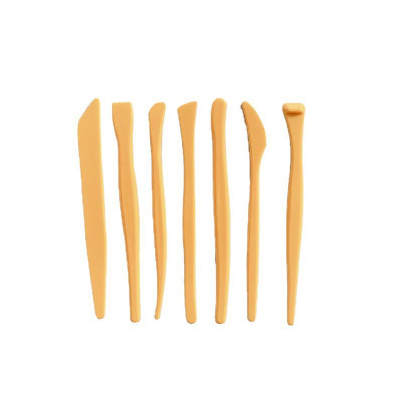 Ensemble d'outils de modelage en argile de poterie en cinq pièces pour sculpture DIY