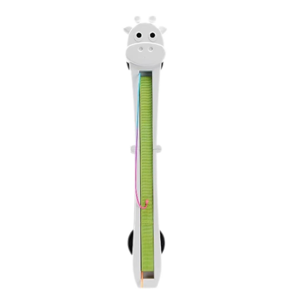 Interactive Indoor Cat Toys Electronic Cat Teaser Toy Wall Mounted Teaser Wand with Moving Rope Exercise Toy for All Age of Cats