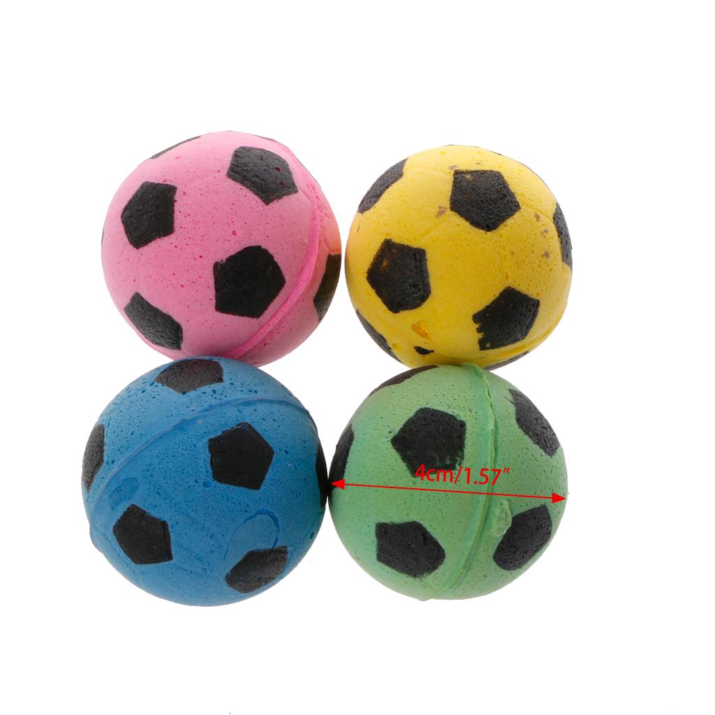 20Pcs Cat Interactive Balls Toy Non-toxic EVA Balls Interactive Toys for Cat Dogs Home for Play Outdoor Trainning