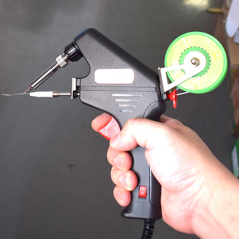 80W Constant Temp Electric Soldering Iron Set for Household Electrical Repair