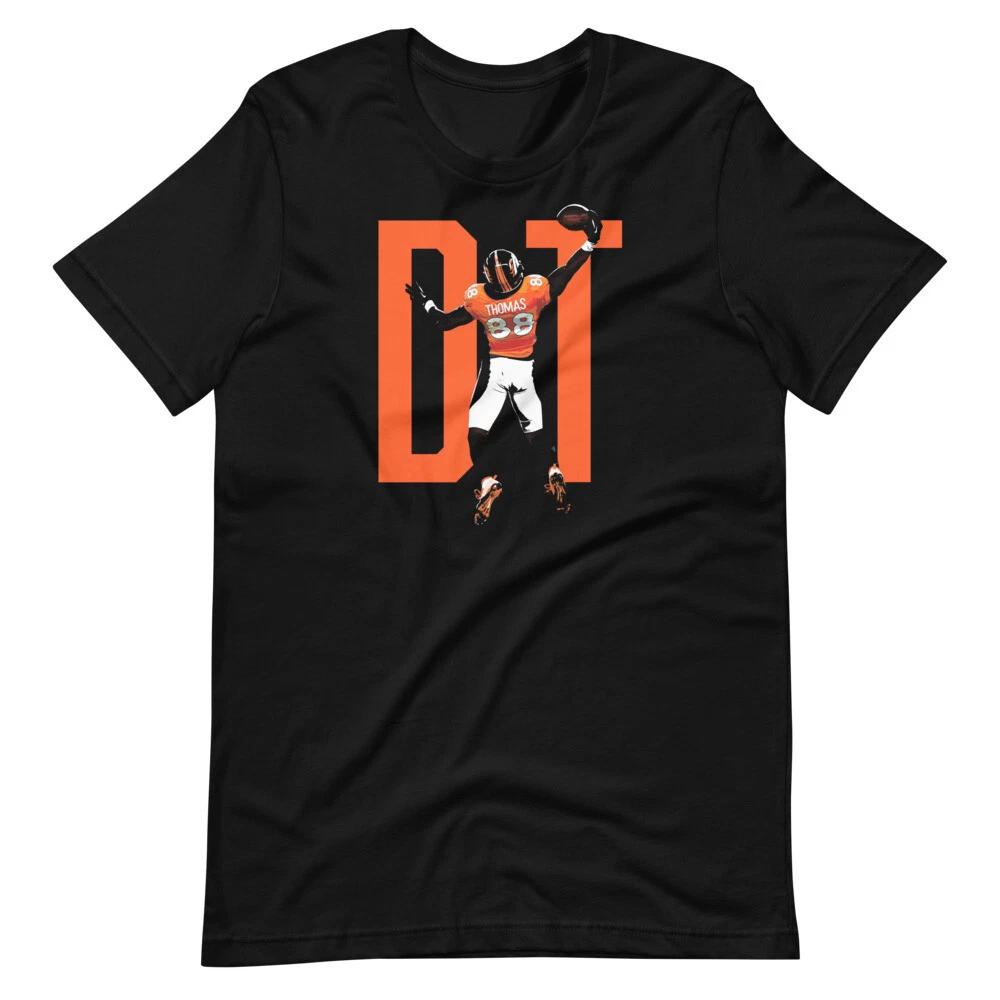 

Demaryius Thomas Broncos Receiver Fan Art Graphic Tee Short-Sleeve T-Shirt XXL