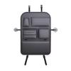 Automotive Back Pocket Multifunctional Backseat Pocket Kick Mat Seat Back Organizer Multiple Compartment Storage Bag
