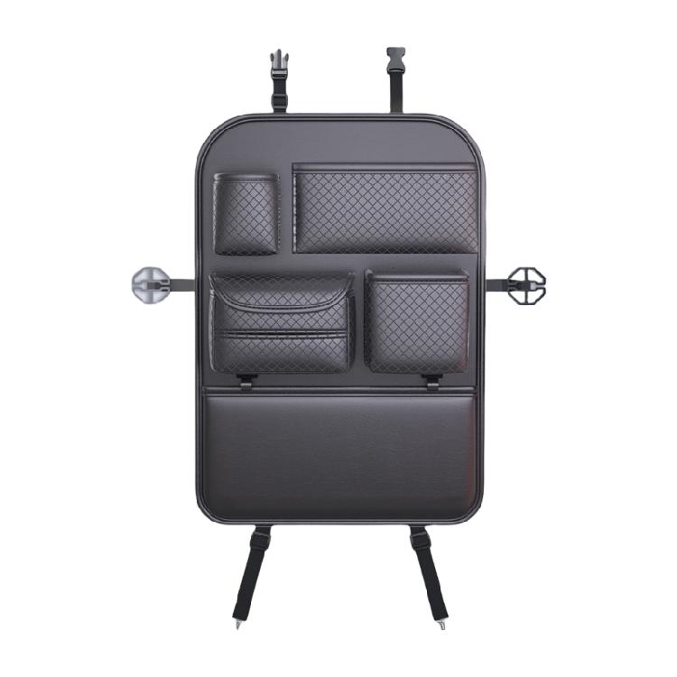 Automotive Back Pocket Multifunctional Backseat Pocket Kick Mat Seat Back Organizer Multiple Compartment Storage Bag