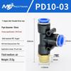 Copper Corrosion-Resistant Pneumatic Quick Connector Fitting for Air Compressors