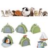 Multifunctional Hamster Carriers Bag Breathable Small Animal Travel Handbag With Safety Strap And Ventilation Holes