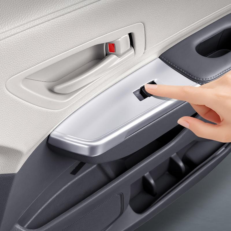 For Toyota Sienna Granvia Window Lift Panel Trim ABS Anti-Scratch Interior Accessories 4PCS Door Button Surround Molding Tools