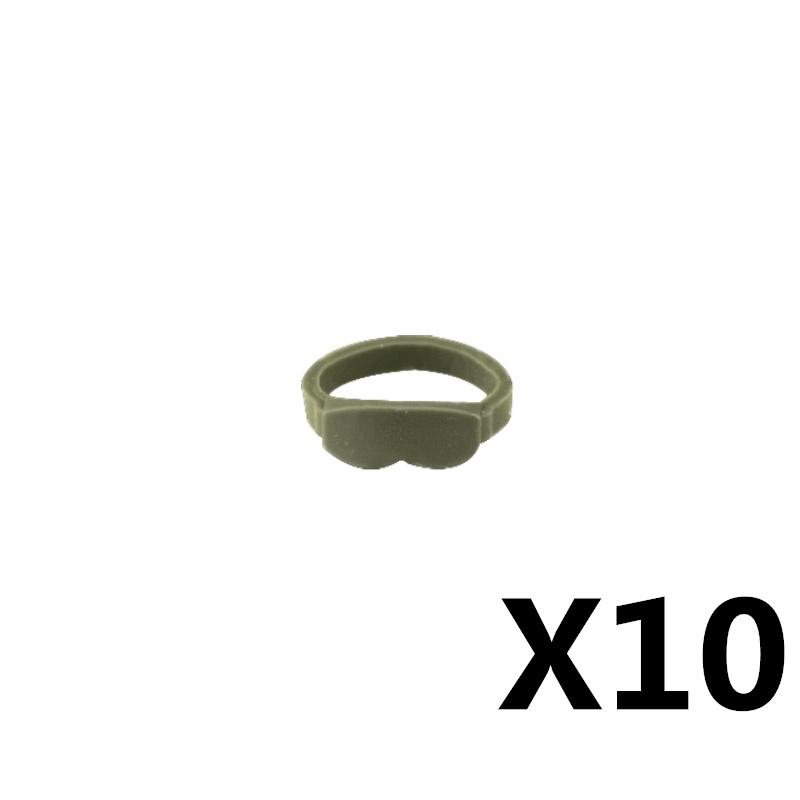 MOC Soldat Medieval Blocuri de Construcții Rege Barba Cască Militară Esarfă Ochelari Curea Pălărie de cowboy Capă de rață Mini Jucării Cadou de cărămidă K042