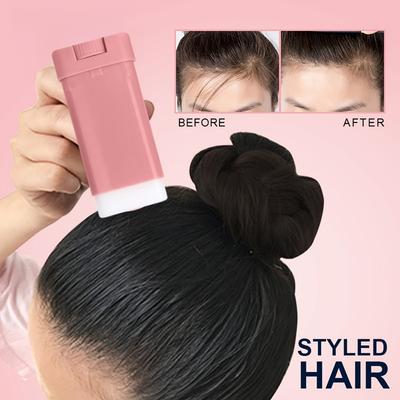 Professionelles Artefakt für gebrochenes Haar, 15 g, Haarwachs-Stick, Gel-Creme, Styling-Haar, krauses Haar, fixiertes flauschiges Styling-Wachs für Frauen