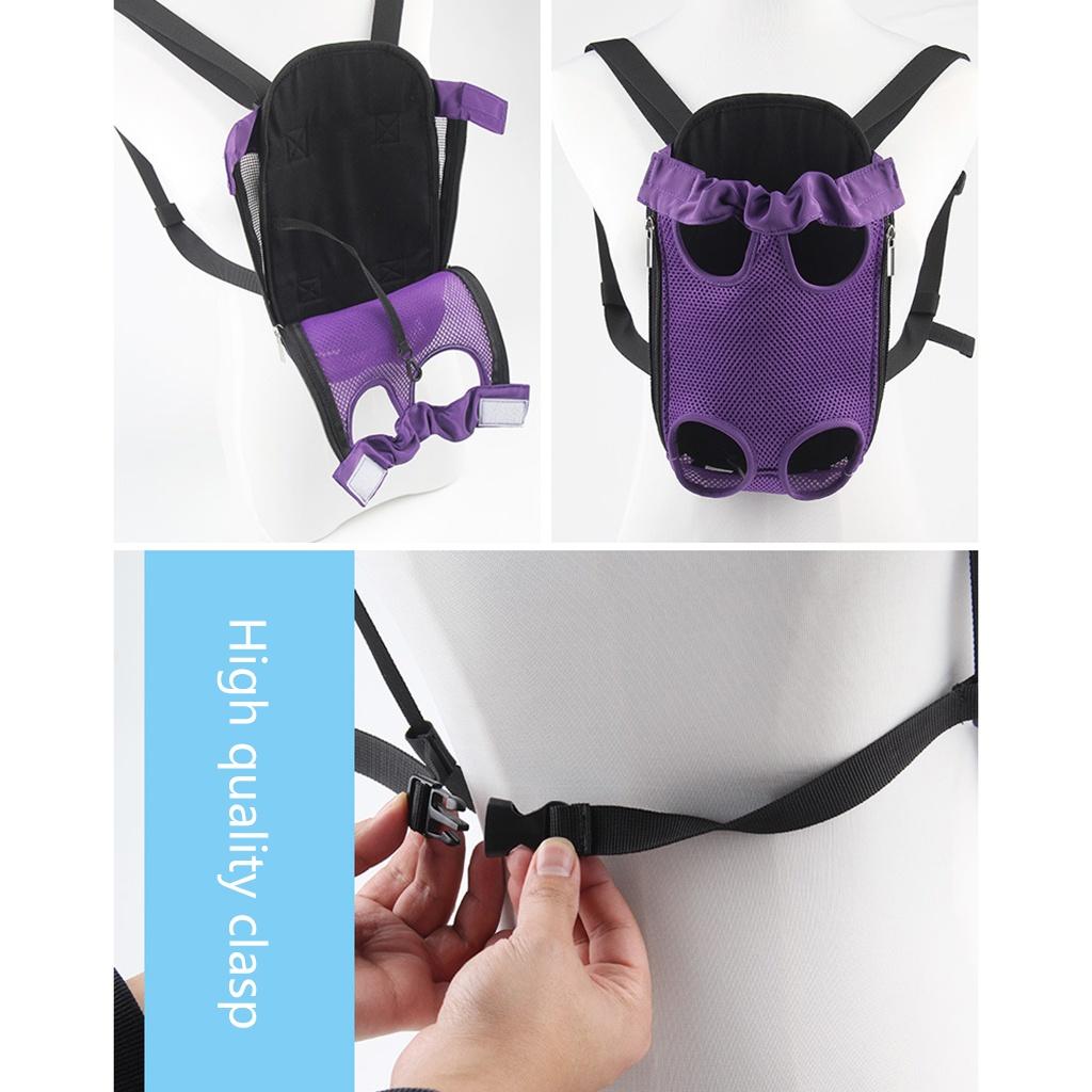 Pet Portable Carrier Backpack Breathable Soft Outing Bag for Dogs/Cats  Within 5kg Outdoor Pets Accessories