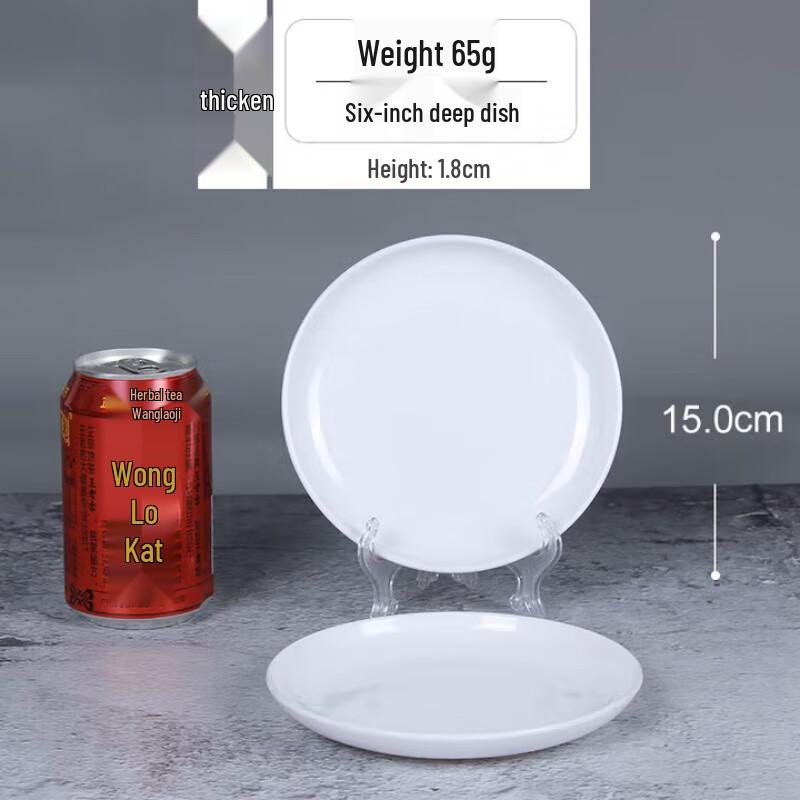 Melamine Round Restaurant Plate