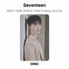 Seventeen RIGHT HERE WORLD TOUR Trading Card Set Official Photocard