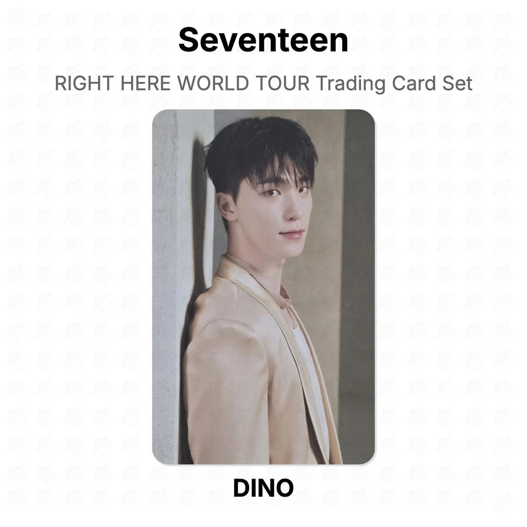 Seventeen RIGHT HERE WORLD TOUR Trading Card Set Official Photocard