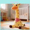 Jucărie Girafă de Pluș cu Control al Volumului și Mișcare de Dans Cadou pentru Copii