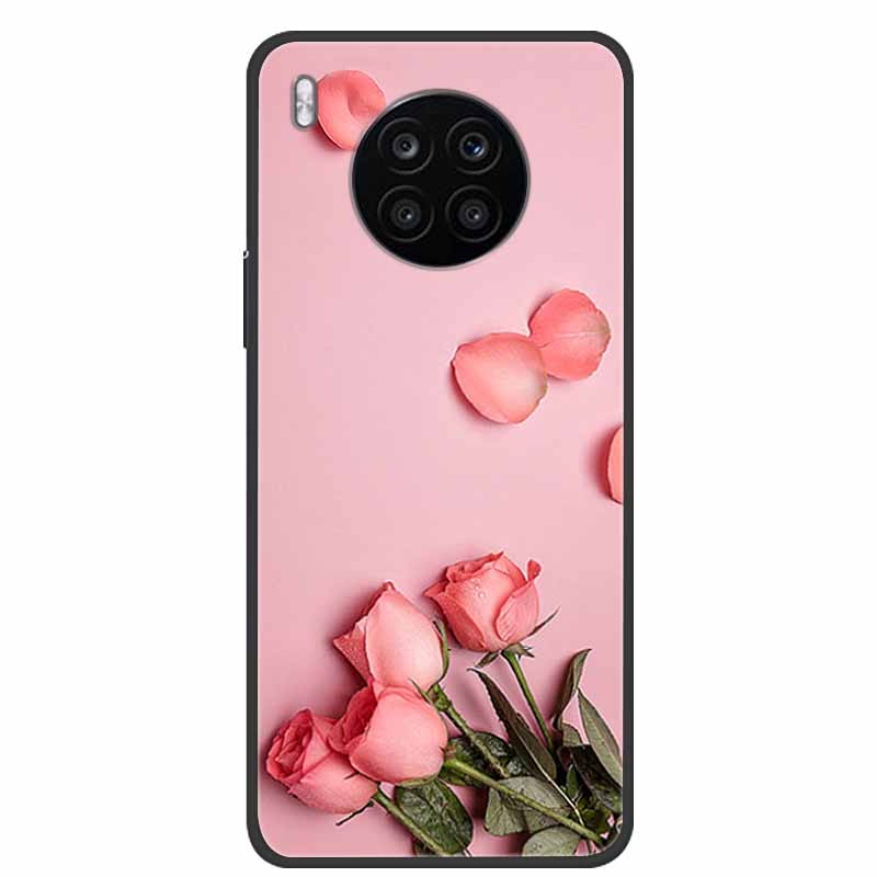 For Huawei Nova 8i Case Shockproof Soft silicone TPU Back Cover For Huawei Nova 8i Phone Cases Nova8i Nova 8 i 2021 Cute Cartoon