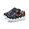 Li Ning Comfortable Daily Non-Slip Breathable Lightweight Casual Shoes Kids Sneakers Standard-Black YKNQ056-4