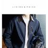 Mens Retro Color Block Denim Jacket Cotton Blend Casual Commute Style 2026 Season