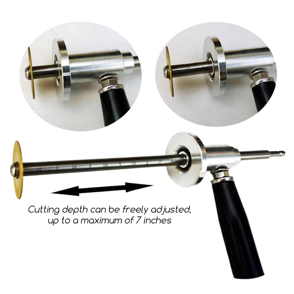 Stainless Steel Plumbing Inside Cutter Tools High-Precision Inside PVC Pipe Cutting Tool For Plastic Pipes