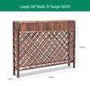 MiLing Outdoor Grid Partition Planter Box