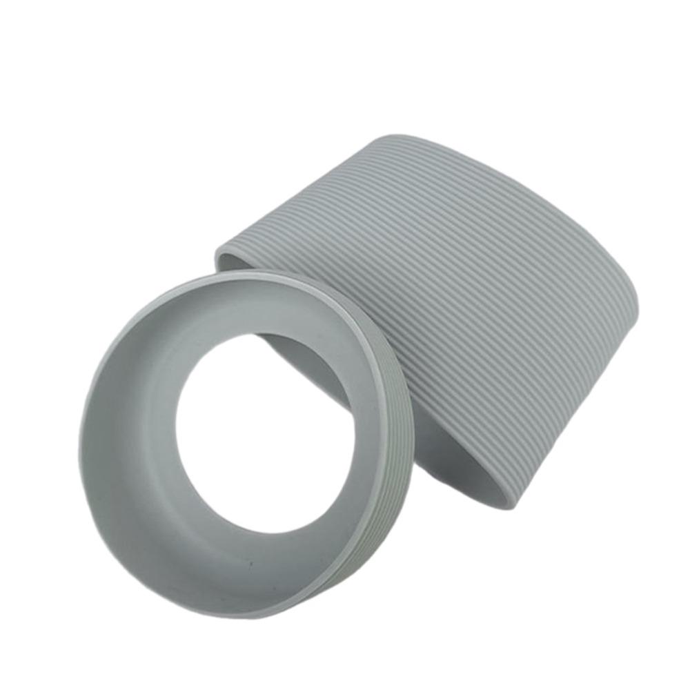 Stripe Cup Sleeve Set Silicone Cup Bottom Cover New Heat Resistant Protective Sleeve