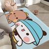 Bubu And Dudu Cute Cartoon Floor Mat Kids Room Bedroom Decoration Balcony Anti-Slip Doormat Living Room Welcome Rug