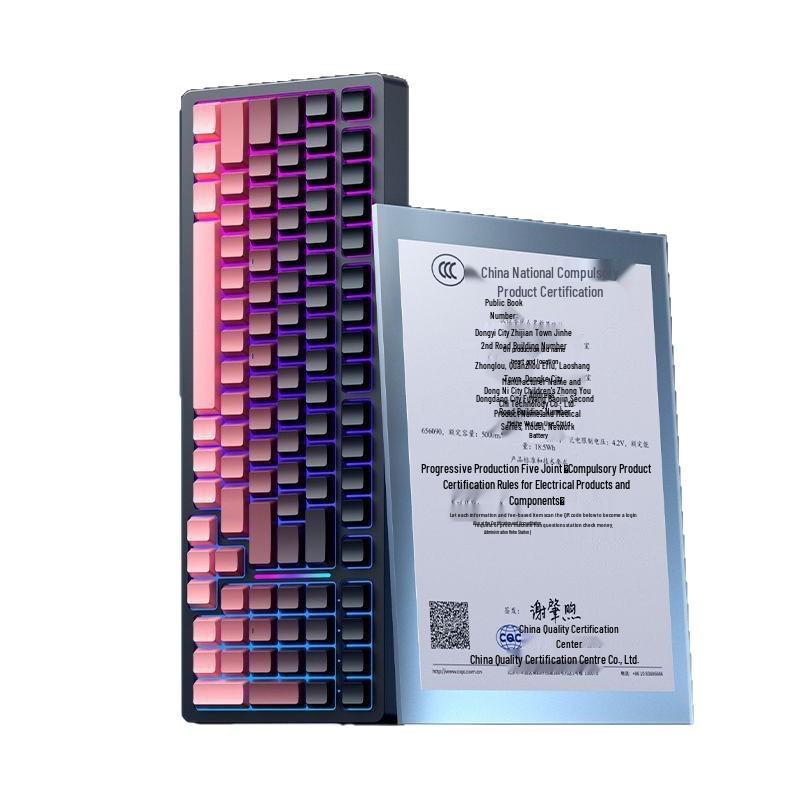 SG99 Custom Gasket Mount Wireless Mechanical Gaming Keyboard - Full-Key Hot-Swappable, Bluetooth Tri-Mode
