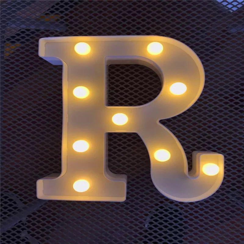 LED Love Letter & Number Lights for Valentine's Proposal Decor