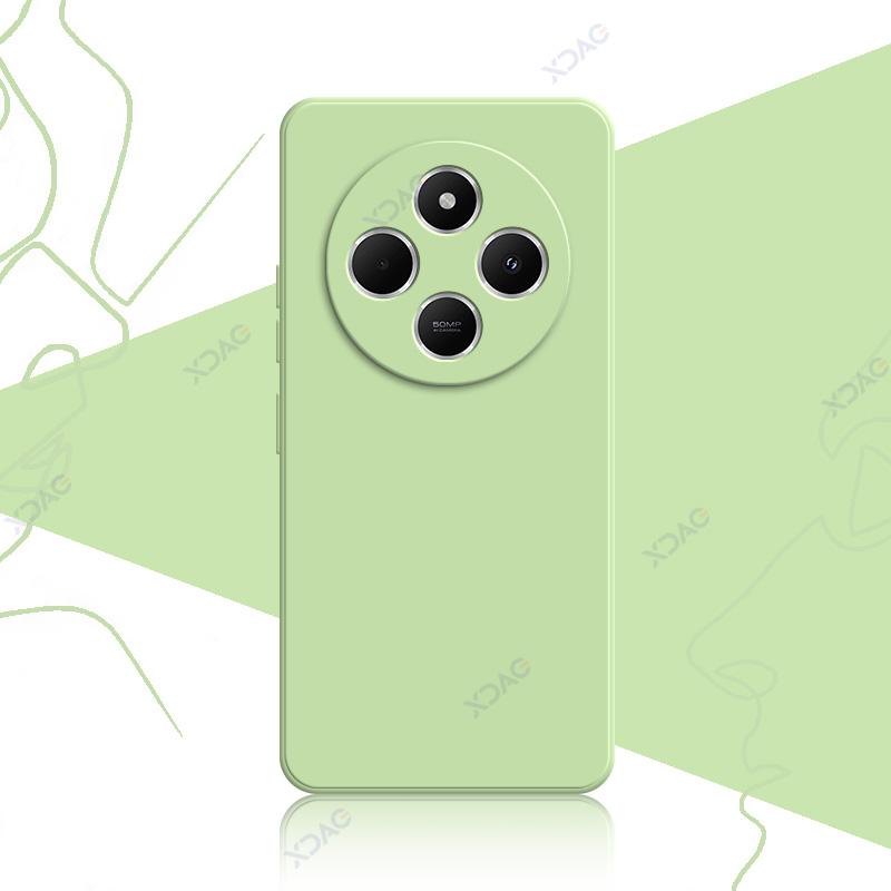 Mobile Phone Case for Xiaomi Redmi 14C 14R Redmi14C Redmi14R 5G Global 360 Soft Square Liquid Silicone Waterproof Cover