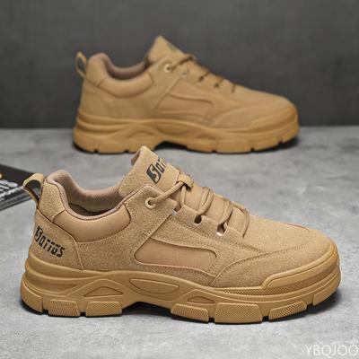 Men's Spring New Breathable Anti Slip Wear Resistant Shoes Sporty Simple Comfortable Breathable Fashionable Trendy Board Shoes