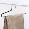 10 Pack Anti-slip Stainless Metal Pant Trousers Jean Hangers Rails Closet Storage Organizer
