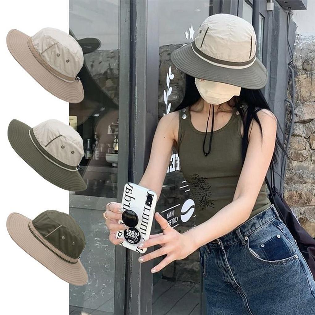 Women's Fashion Daily Outdoor Color Block Safari Hat
