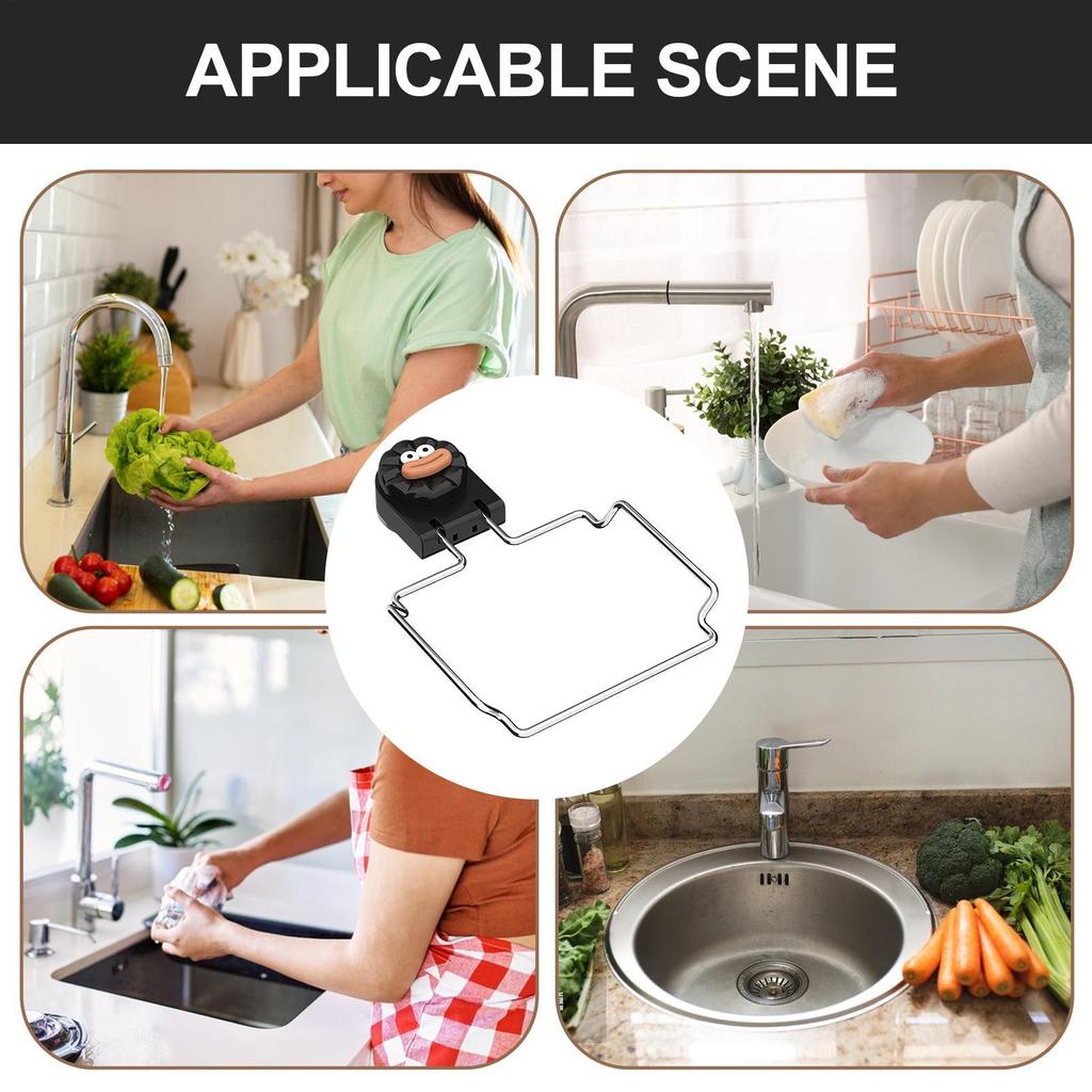 Food Strainer For Sink Folding Food Catcher Sink Strainer With 50 Filter Mesh Bags For Domestic Kitchen Bathroom Home Vegetables