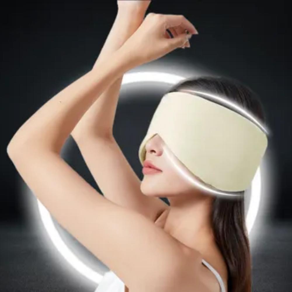 Spací maska na oči s plným krytím 2 ks