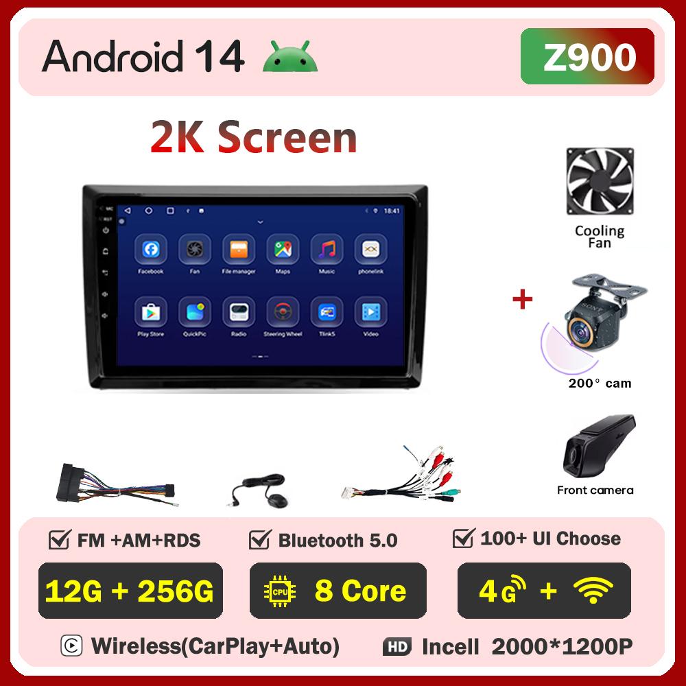 Android 14 For VW Volkswagen Beetle A5 2011 - 2019 Stereo Head Unit Mirror Link GPS Navigation Autoradio Car Intelligent Systems