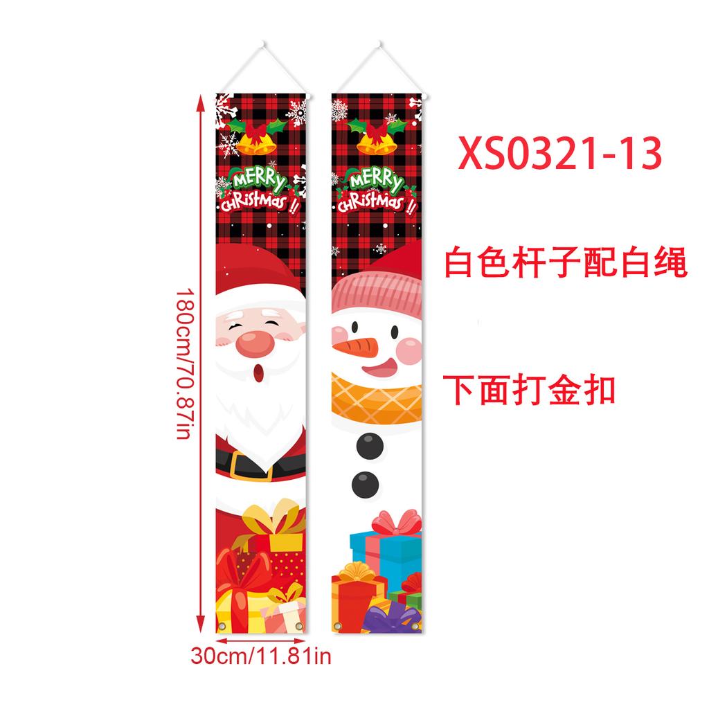 Christmas Nutcracker Shaped Door Couplet Navidad Natal Noel Wall Hanging Merry Christmas Decorations For Home 2025 New Year 2025