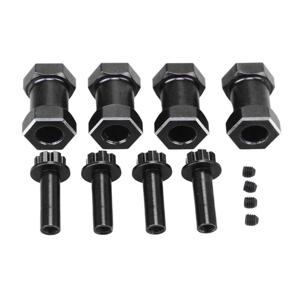 4PCS 12mm RC Wheel Hex Hub with 20mm Offset Extension Crawlers Wheel Hex Drive Adapter for 1Celsius10 RC Crawler Repairing and Upgrading