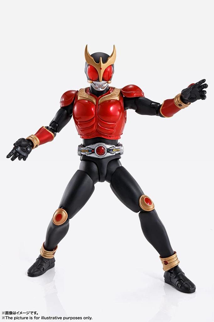 TAMASHII NATIONS Kamen Rider Kuuga Mighty Form 50th Anniversary 145mm malovaná pohyblivá figurka SHFiguarts (Šinkocho Seiho) Ver. Cca. PVC a ABS