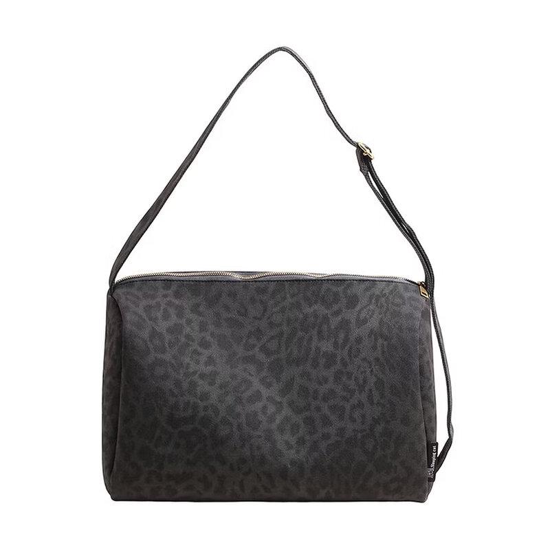 OGAR Casual Canvas Leopard Crossbody Bag Crossbody
