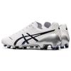 Asics DS LIGHT HG Rubber Short Studs Artificial Ground Anti Slip And Wear Resistant Breathable Soccer Shoes Men's White