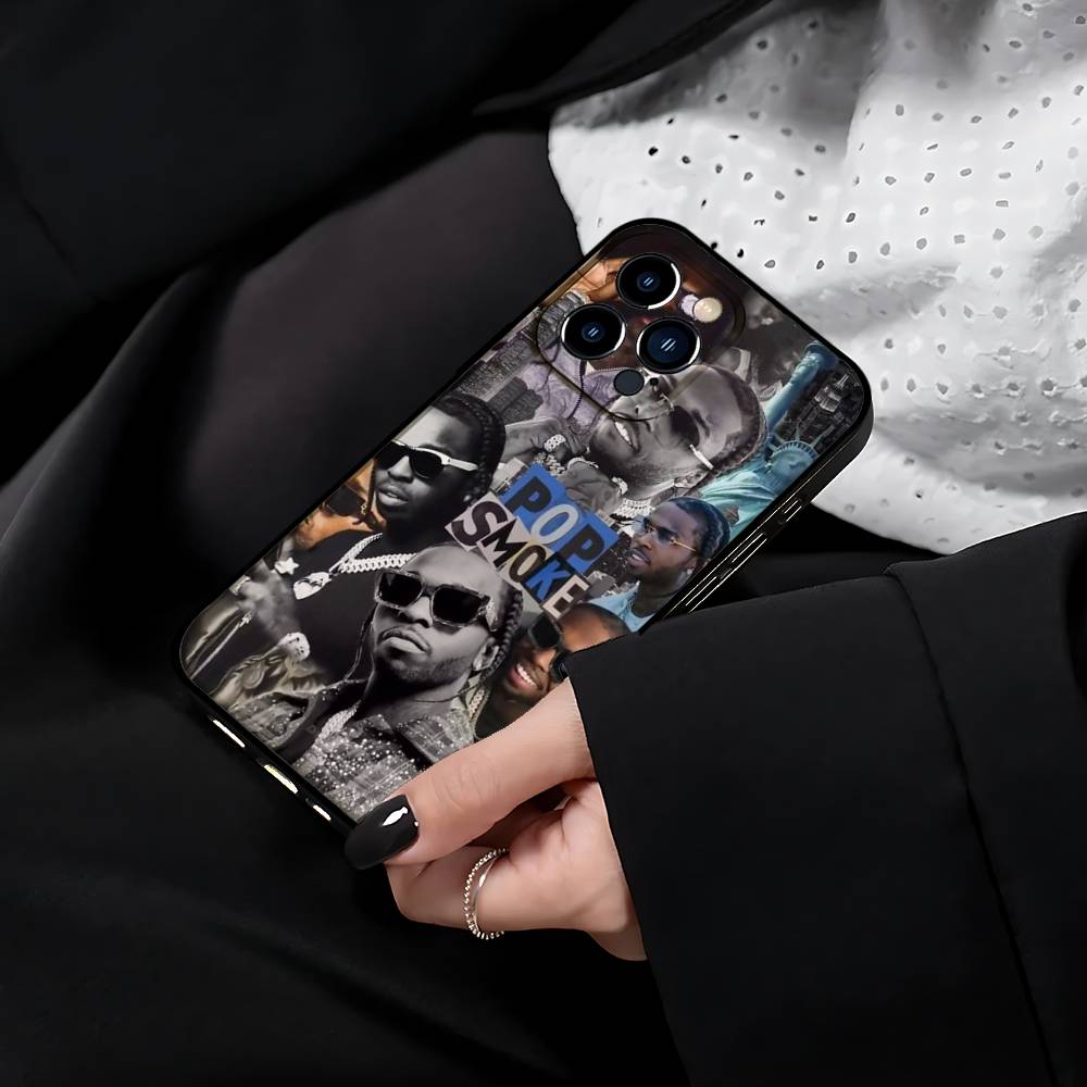 Pop Smoke Famous Rapper Phone Case For IPhone 17 15 Pro Max 14 Pro 12 11 13 Mini X XR XS 16 Plus SE Back Cover