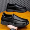 Leather shoes, new soft-soled and soft-sided casual shoes, simple big scalp shoes, sources